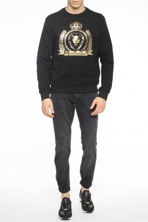 'lynn' logo-printed sweatshirt, zdjęcie 2 'lynn' logo-printed sweatshirt od Billionaire